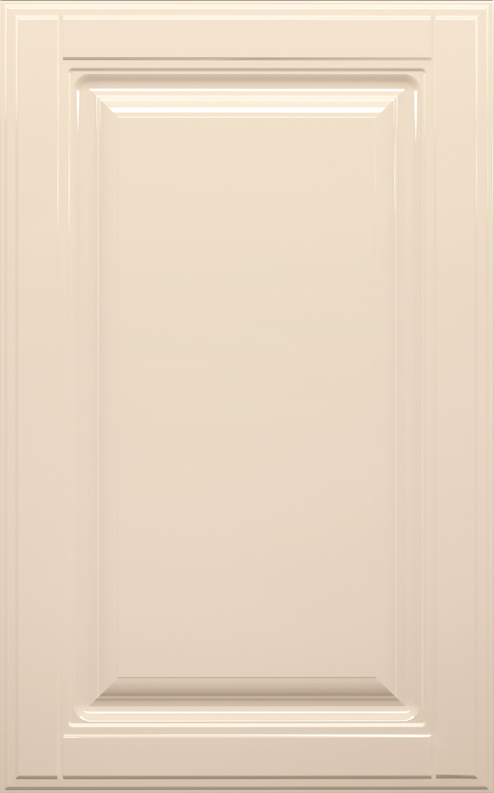 Фасады для кухни Кантри Фрезеровка «Прямоугольник Фолк» Жасмин глянец №77 SIDAK SIST1872-218