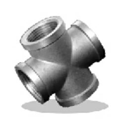 Крест прямой 15 мм оцинк.