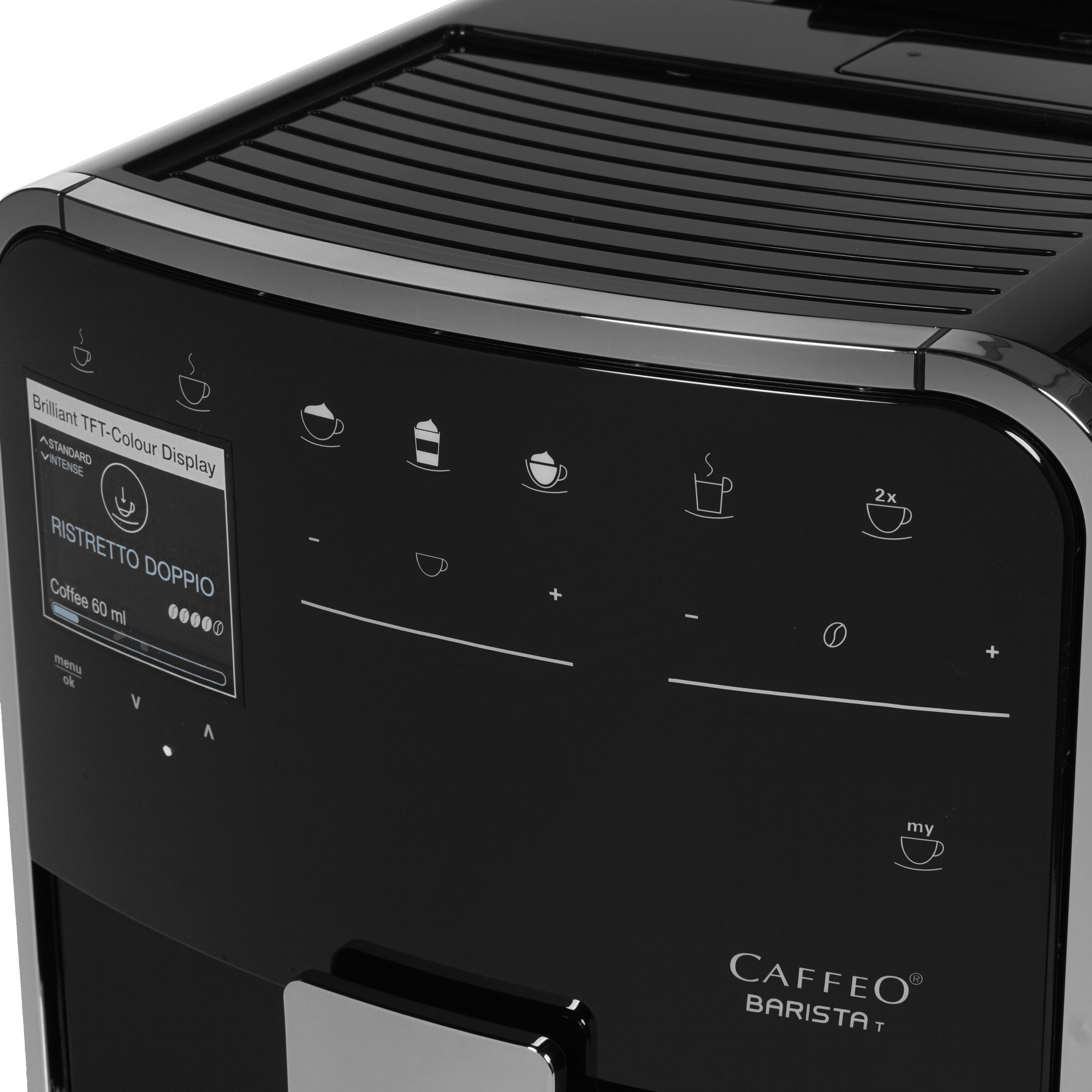 8123636 Кофемашина автоматическая Melitta Caffeo F 830-102 Barista T Smart черный STDN-0058685 - Вид №3