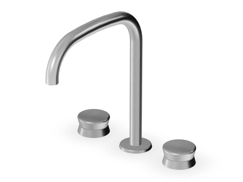 Смеситель для раковины из нержавеющей стали с ограничителем расхода Zucchetti Sablier ARCH-00003147