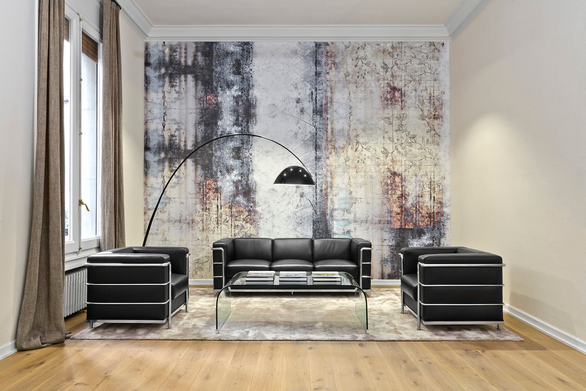 Металлический торшер Estiluz Pluma ARCH-00106003 - Вид №4