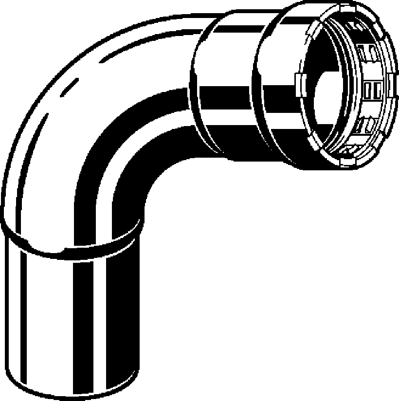 Viega Отвод 90° Megapress 4216.1 (694661) 694 661 - Вид №1