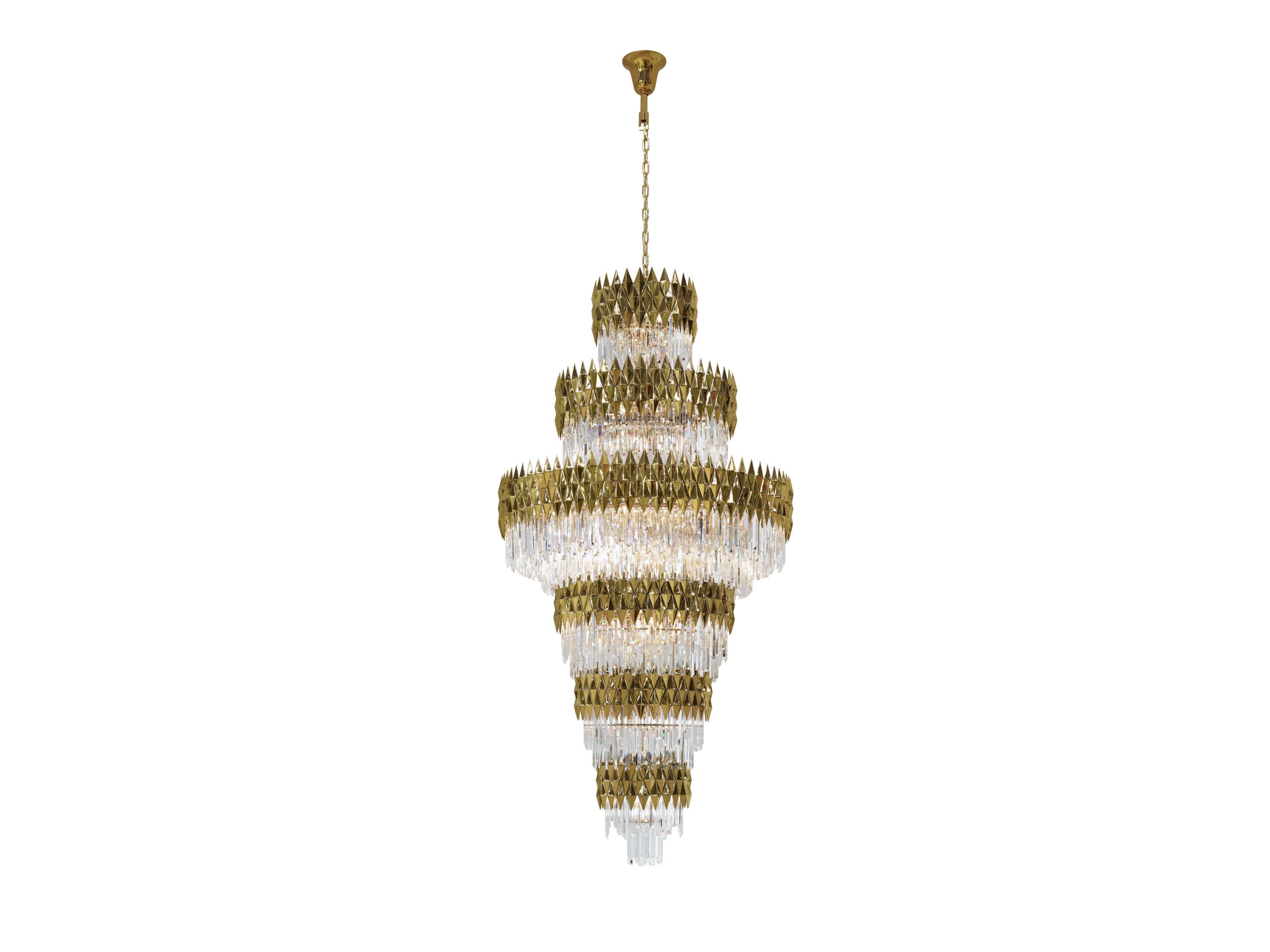 Подвесной светильник из нержавеющей стали с кристаллами K-Lighting Lune ARCH-00127117