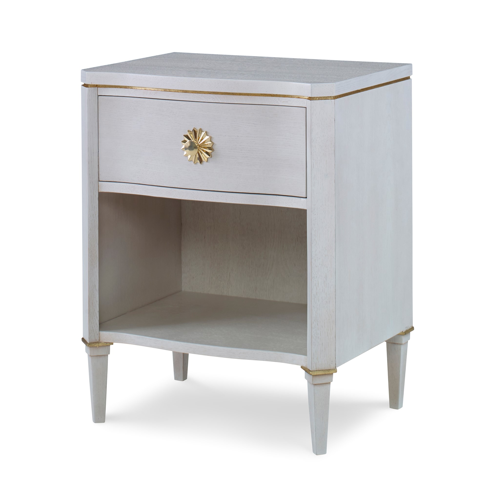 Тумбочки 17584-830-132 Halley Nightstand - White Dove Ambella  - Вид №1
