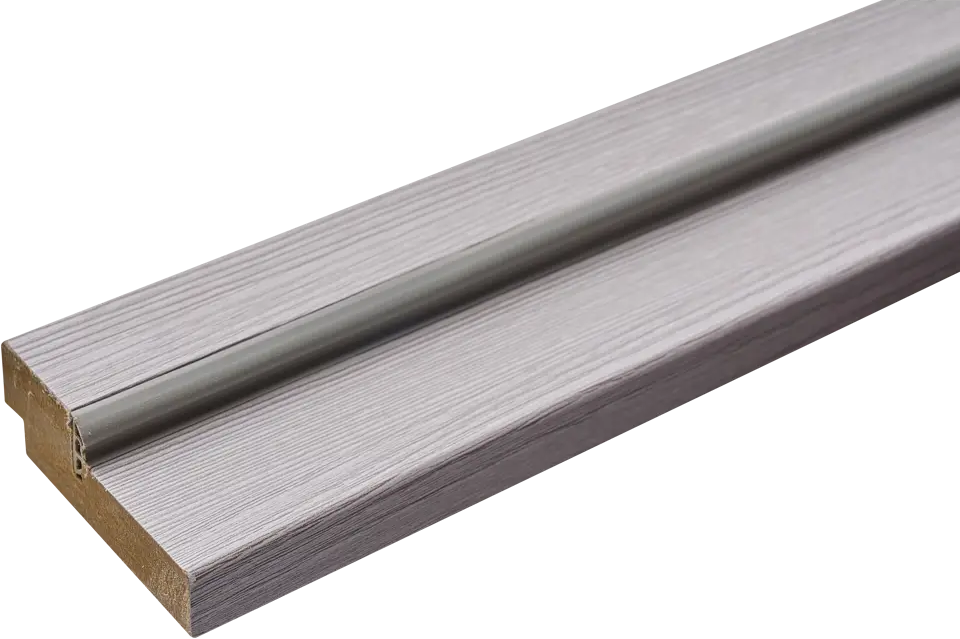 ПРИНЦИП Дверная коробка Hardflex ясень серый для межкомнатных дверей 87923302