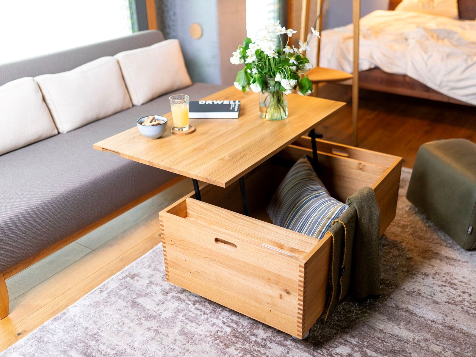 Журнальный столик с отсеком для хранения sixay furniture HOOK Table Chest ARCH-00087948 - Вид №8