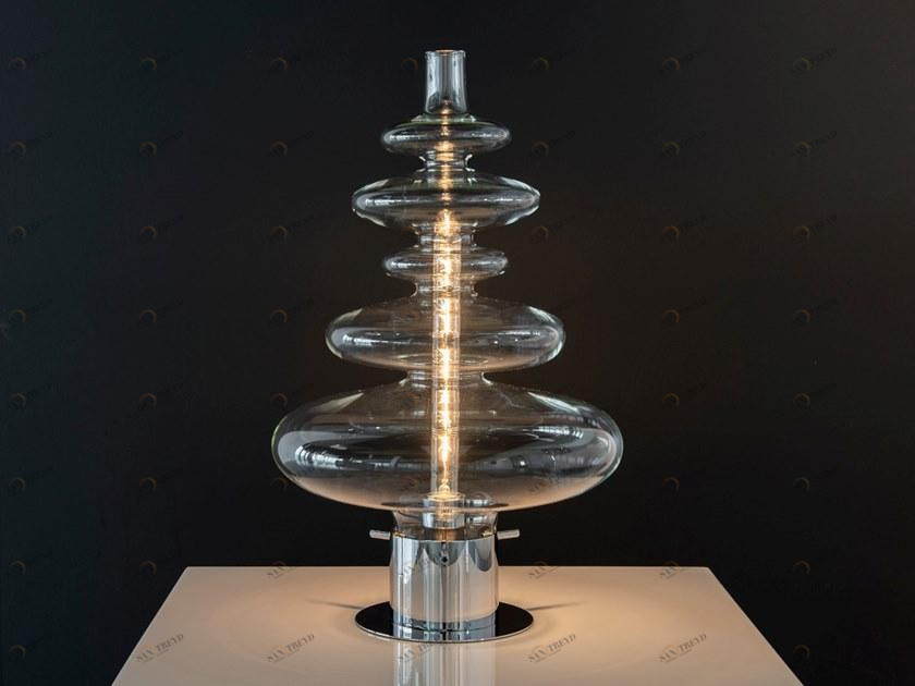 ILFARI Настольная светодиодная лампа с отраженным светом в стекле Reflexx 14405