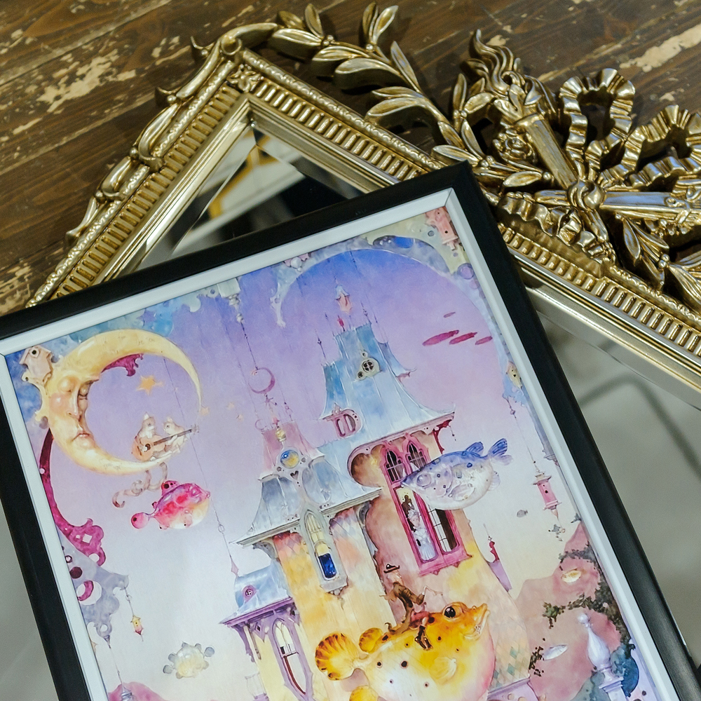 26121904_1818 Арт-постер «Между небом и водой»  Object Desire  - Вид №1