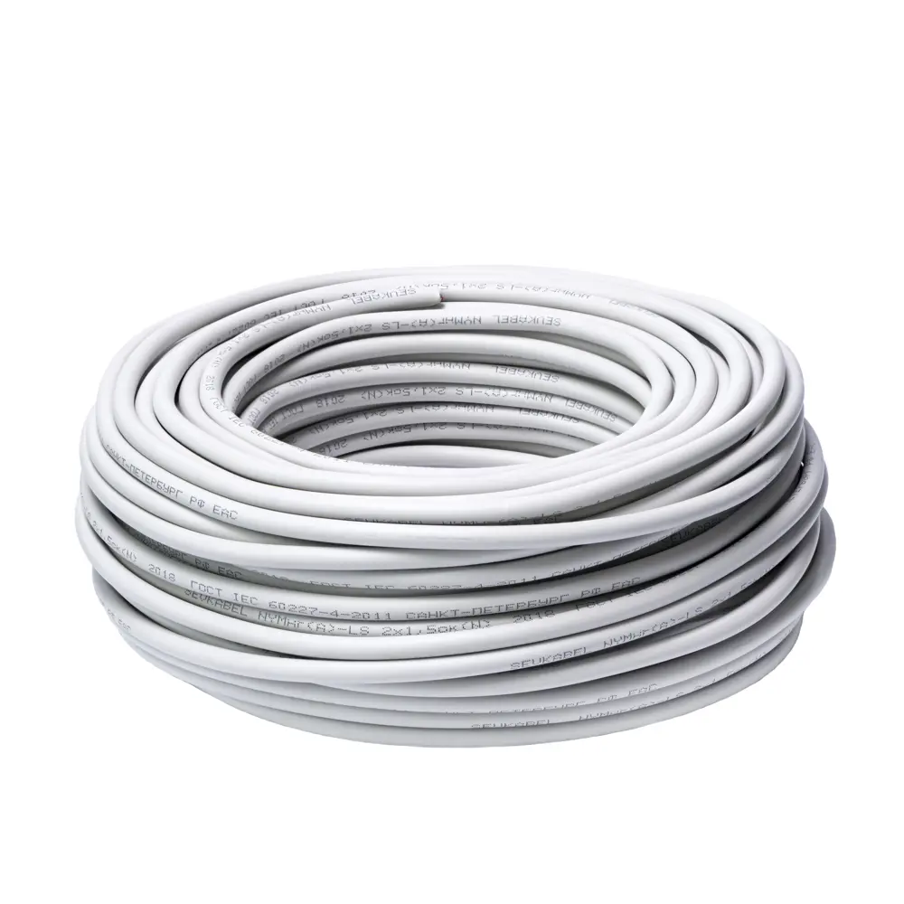 Кабель Севкабель NYM-LS 2x1.5 100 м ГОСТ 81963174 STLM-2009017  - Вид №1