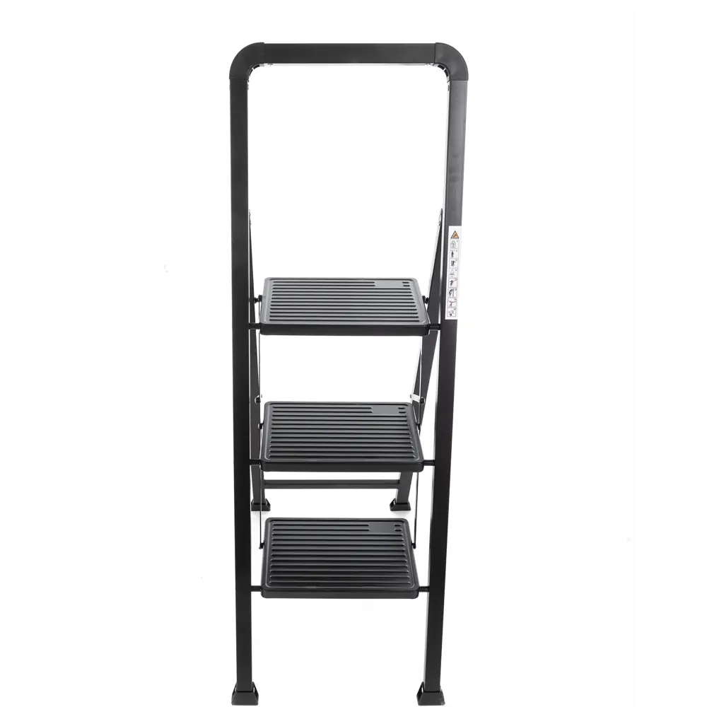 Стремянка стальная Zalger 3 ступени, максимальная нагрузка 150 кг STLM-2146258 - Вид №5