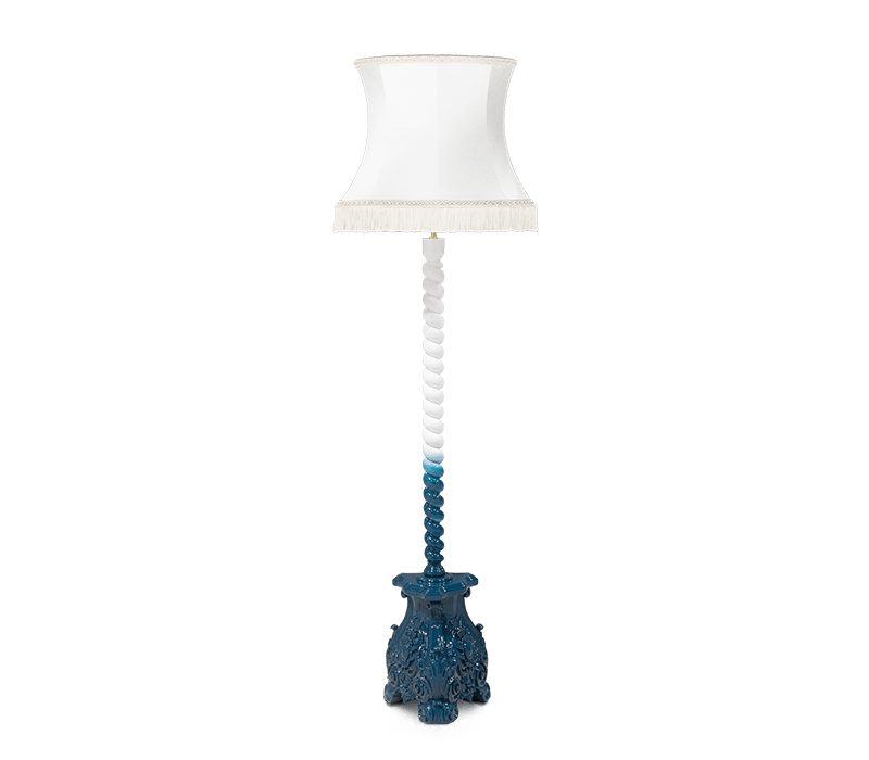 0-150 Синий торшер небоскреба Boca Do Lobo 