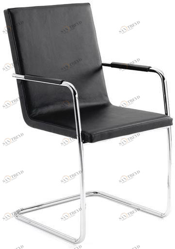 Spiegels Штабелируемое кожаное кресло на консолях с подлокотниками .roan sun-id-1514317