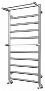 4620768886867 СТАНДАРТ Хендрикс+ с полкой П11 500х1086 Полотенцесушитель TERMINUS RAL 9005 матовый