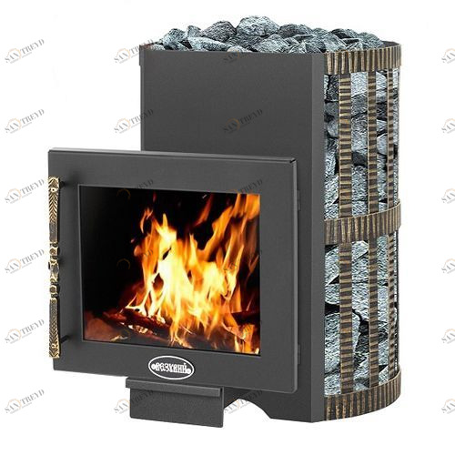 Печь для бани Везувий Скиф Ковка 28 Панорама 2016 84