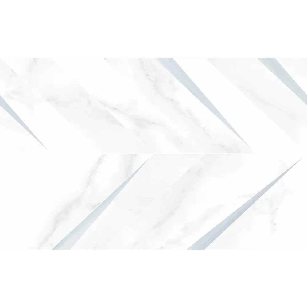 Плитка настенная Шахтинская Плитка Восток 02 25x40 см 1.4 м² глянцевая цвет белый мрамор рисунок STLM-2192158 - Вид №1