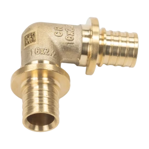 Угольник Rehau 90° для аксиальных труб 16x16 мм 89384188