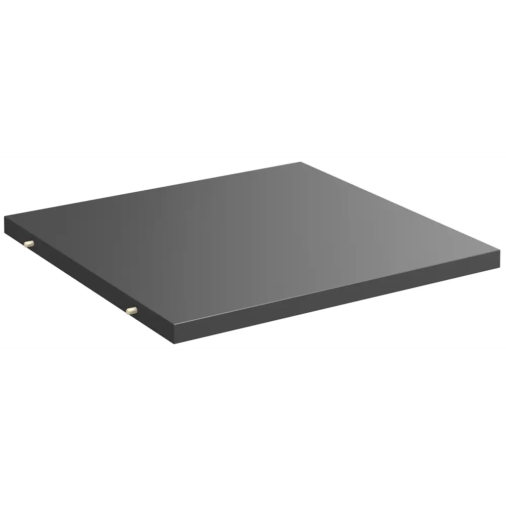 Полка для стеллажа SPACEO KUB 380x323 мм, ДСП, цвет графит 82037482 STLM-2152212 