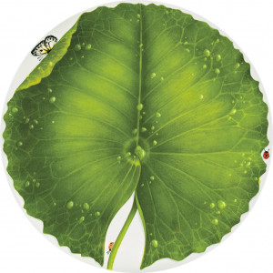 10640779 Taitu Блюдо круглое Taitu "Свобода" 33см Фарфор костяной