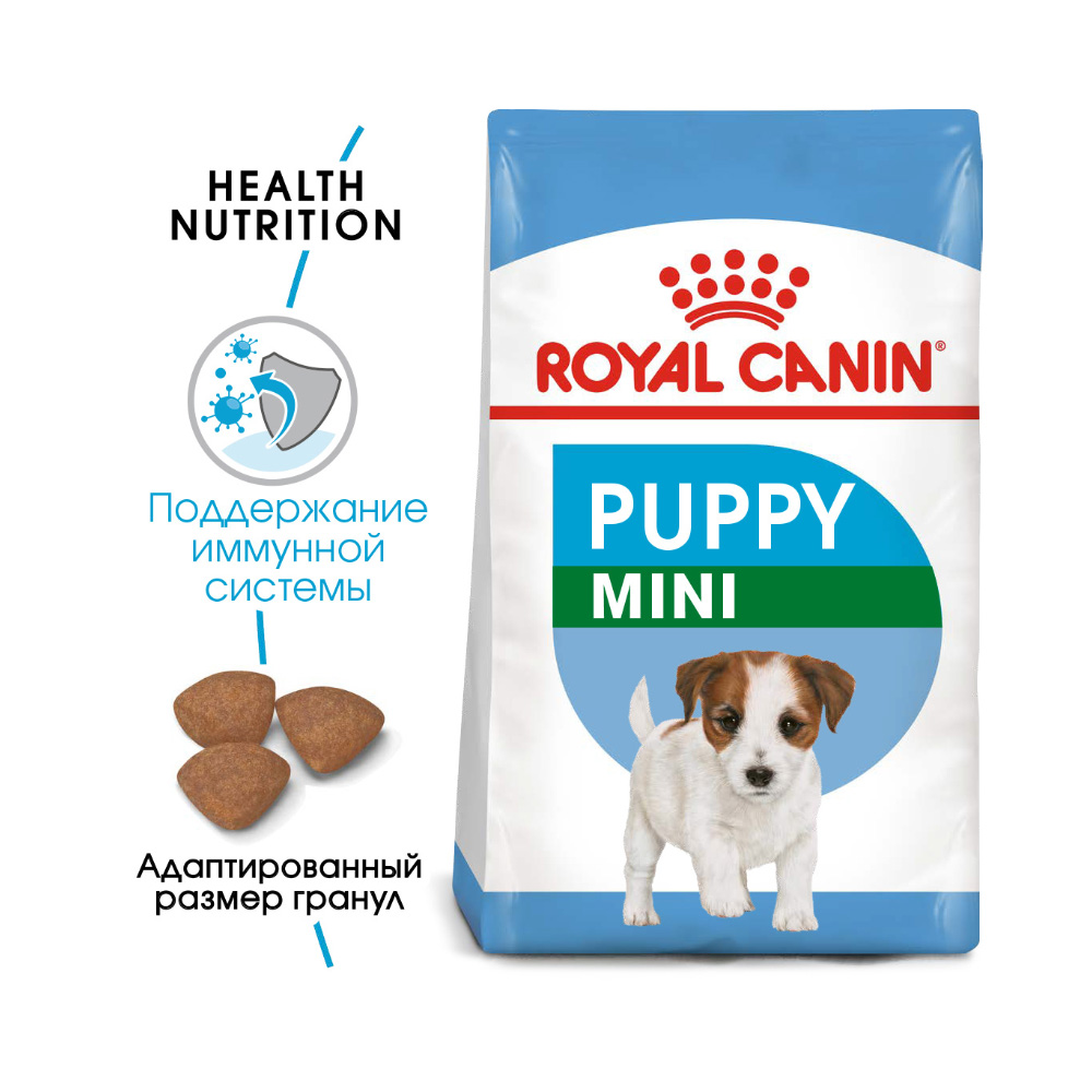 ПР0056349 Корм для щенков Size Mini для мелких пород сух. 4кг ROYAL CANIN  - Вид №1
