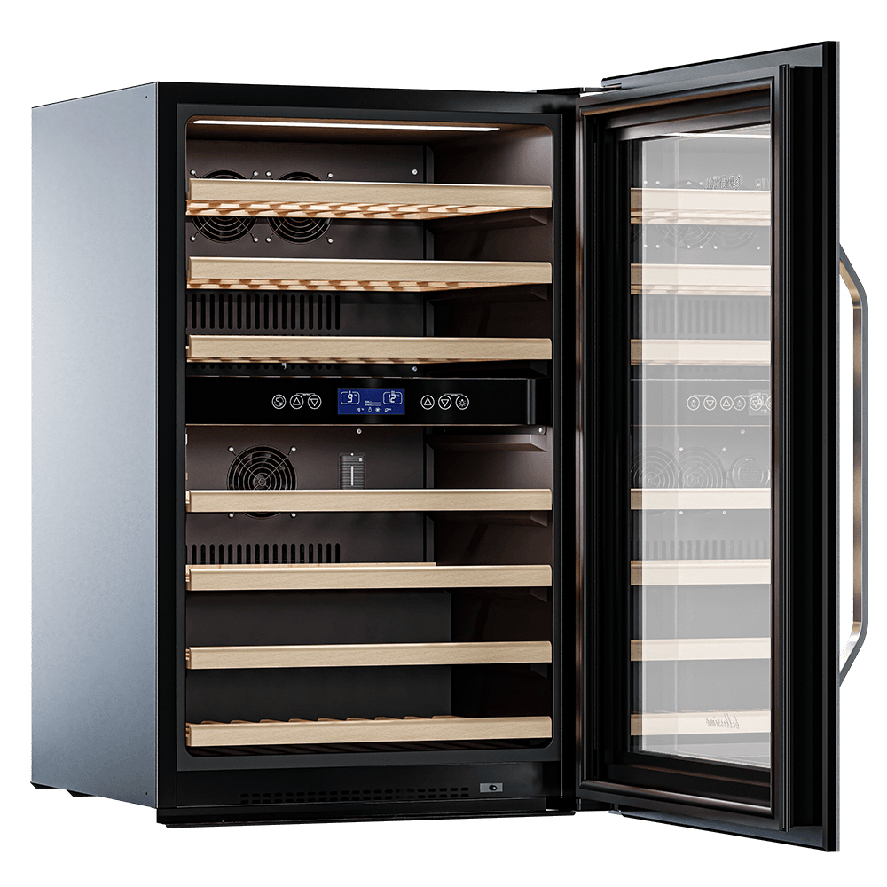 9186683 Винный шкаф Meyvel MV42-KSB2 серебристый STDN-0103875 - Вид №2