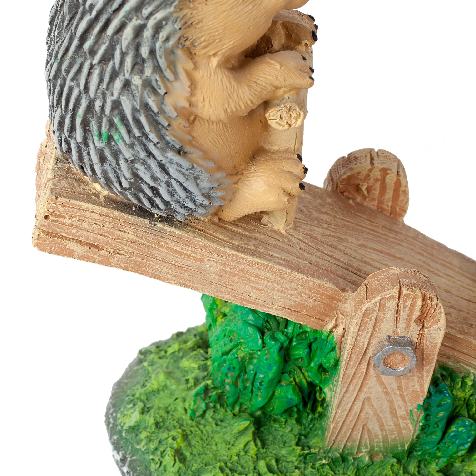 82199710 Фигура садовая «Ёжики на качелях» высота 28 см Santreyd  - Вид №3