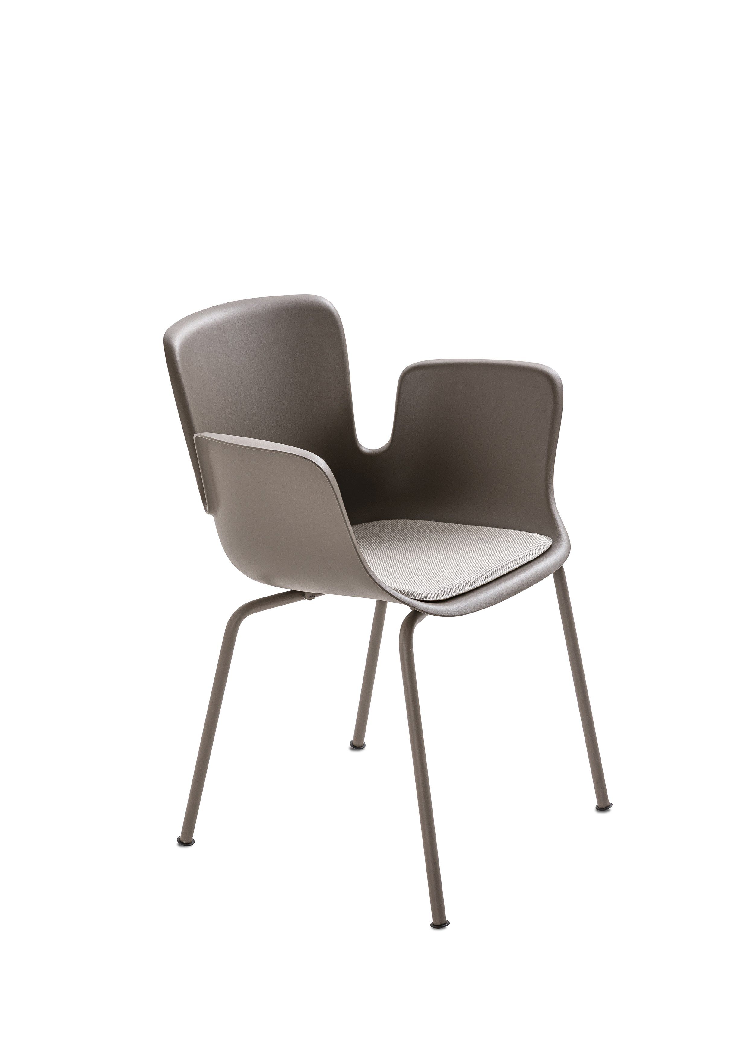 Полиэтиленовое кресло с подлокотниками CAPPELLINI Juli ARCH-00052417 - Вид №6