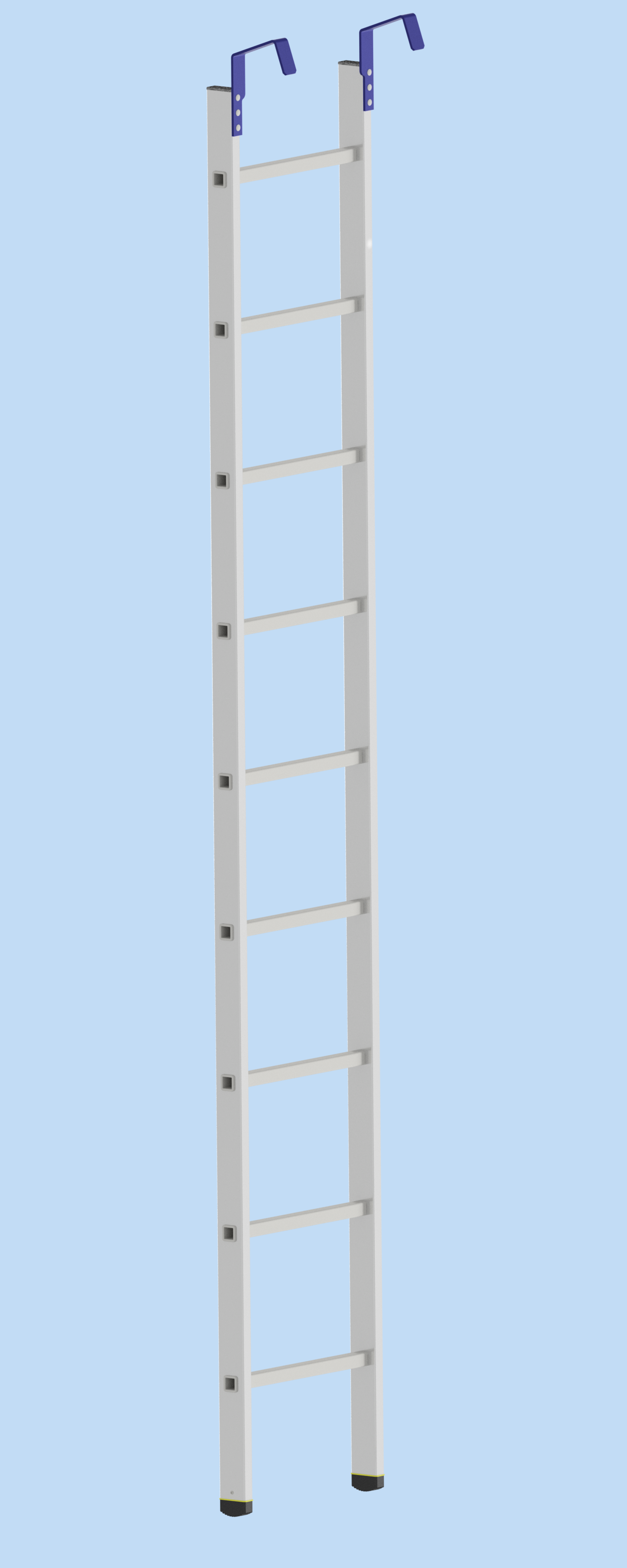 Алюминиевая лестница с крюками HH1 5106 ALUMET  - Вид №2