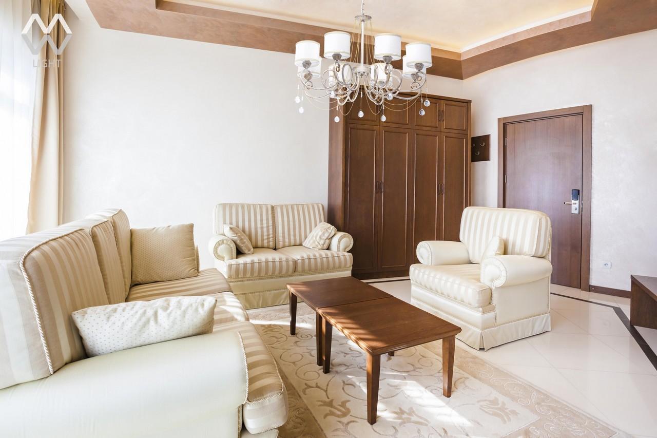 Подвесная люстра MW-Light Виталина 10 448012508 MW-LIGHT ДИЗАЙНЕРСКИЕ, ВИТАЛИНА 186193 Белый  - Вид №1