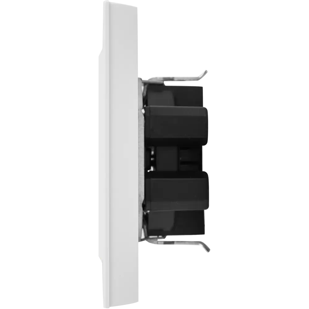 IEK Brite - двойная розетка скрытого монтажа для сухих помещений 87761529 STLM-1406767 - Вид №2