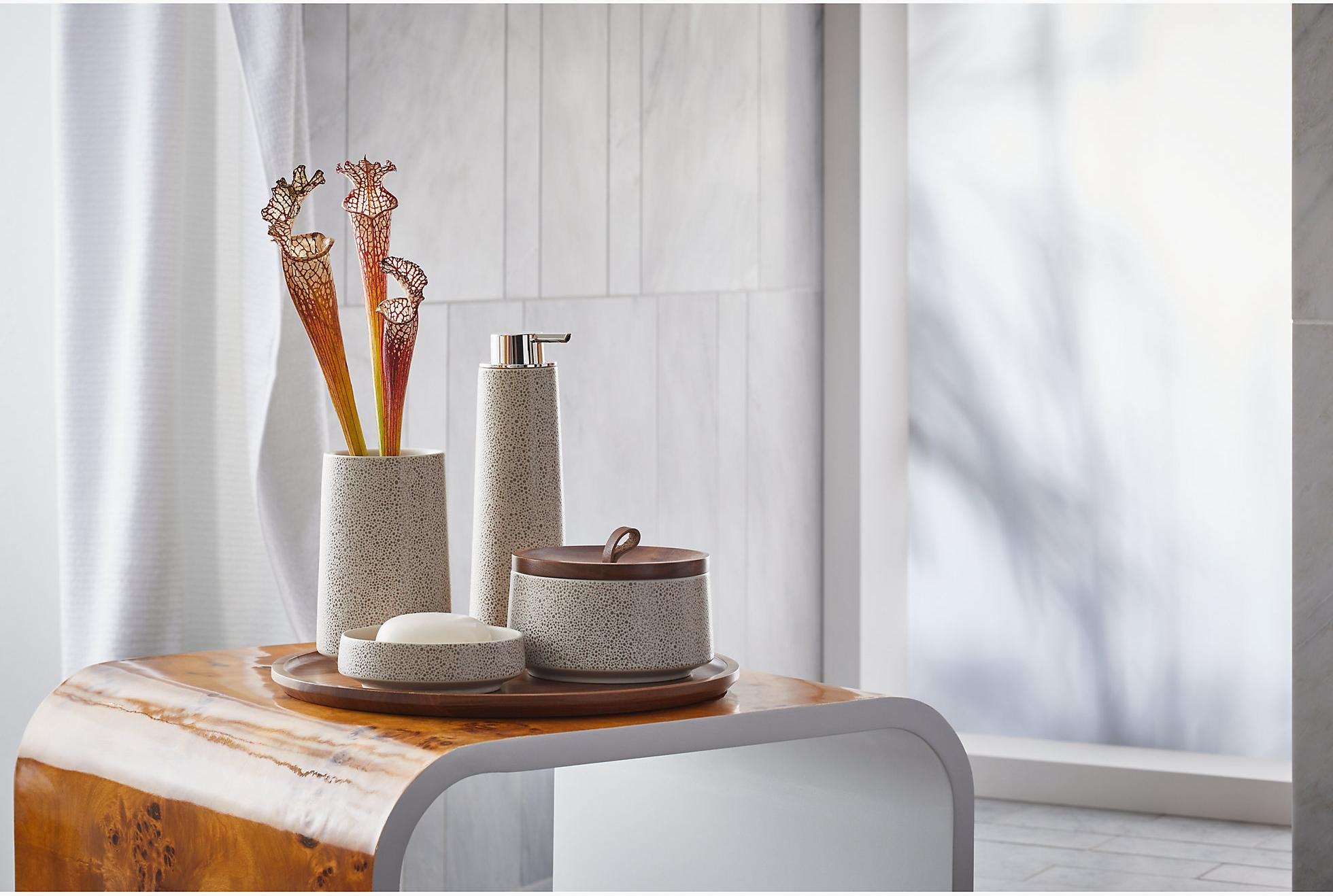 KOHLER Набор из пяти аксессуаров Bente , Oyster Pearl K-29590-SSP-HDN  - Вид №5