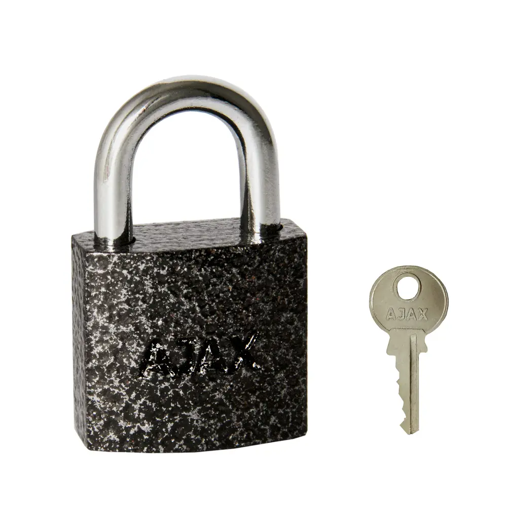 Замок навесной Ajax PD-0138 33x20.5 мм чугун STLM-2065986