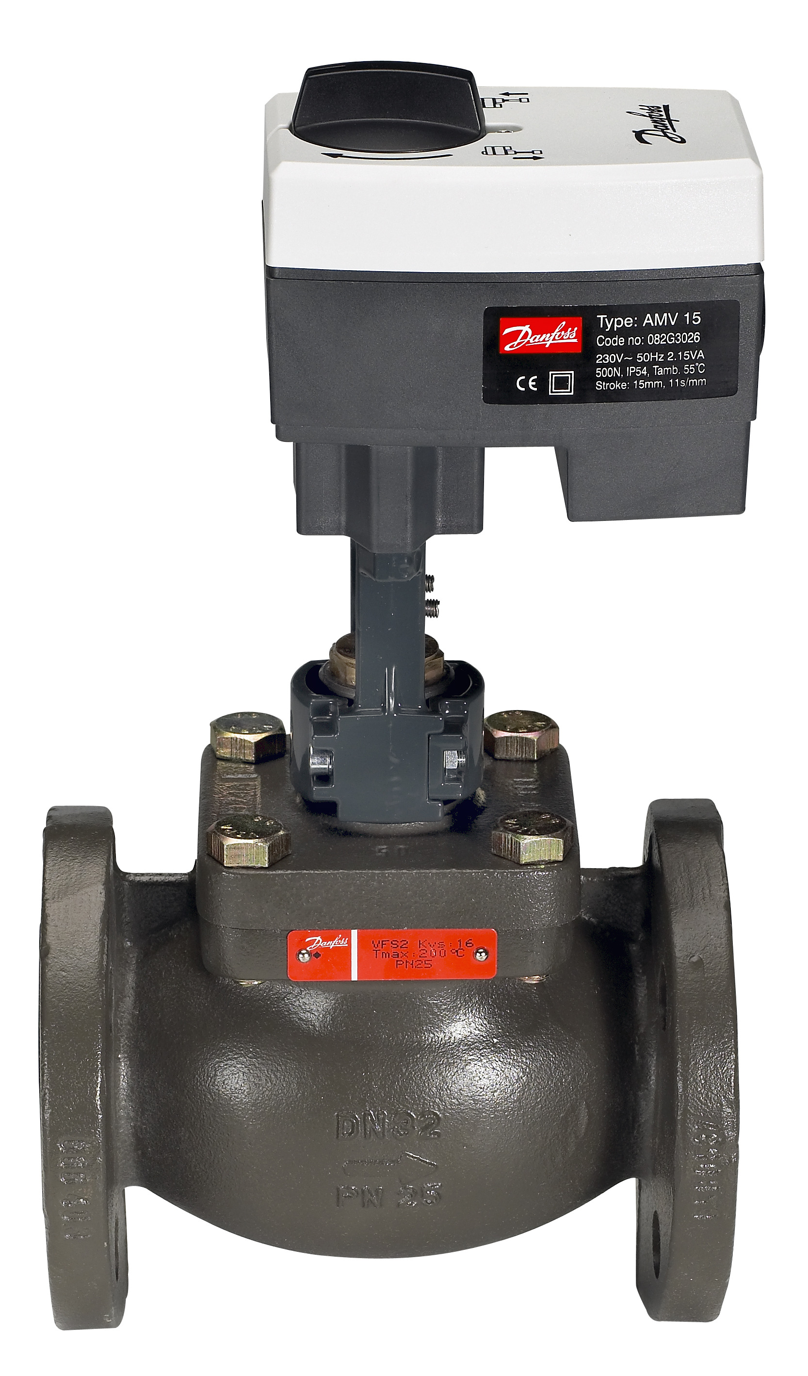 Danfoss Клапан регулирующий VFS 2 фланцевый Клапан двухходовой VFS 2 Ду 40 065B1540  - Вид №20