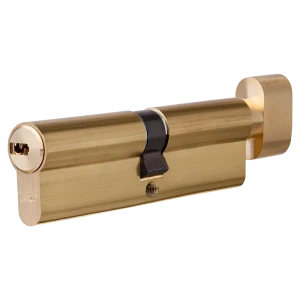 Цилиндр Abus 45х45 мм, ключ/вертушка, цвет золото 82389986 STLM-2159048
