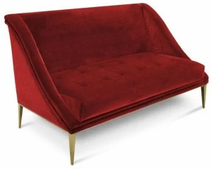 KOKET Стеганый бархатный диван Geisha