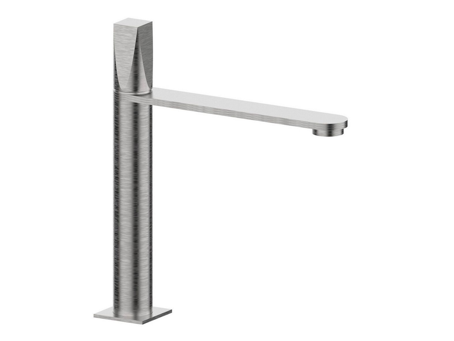 Однорычажный смеситель для раковины из нержавеющей стали без слива Rubinetterie Frattini Aline ARCH-00083074