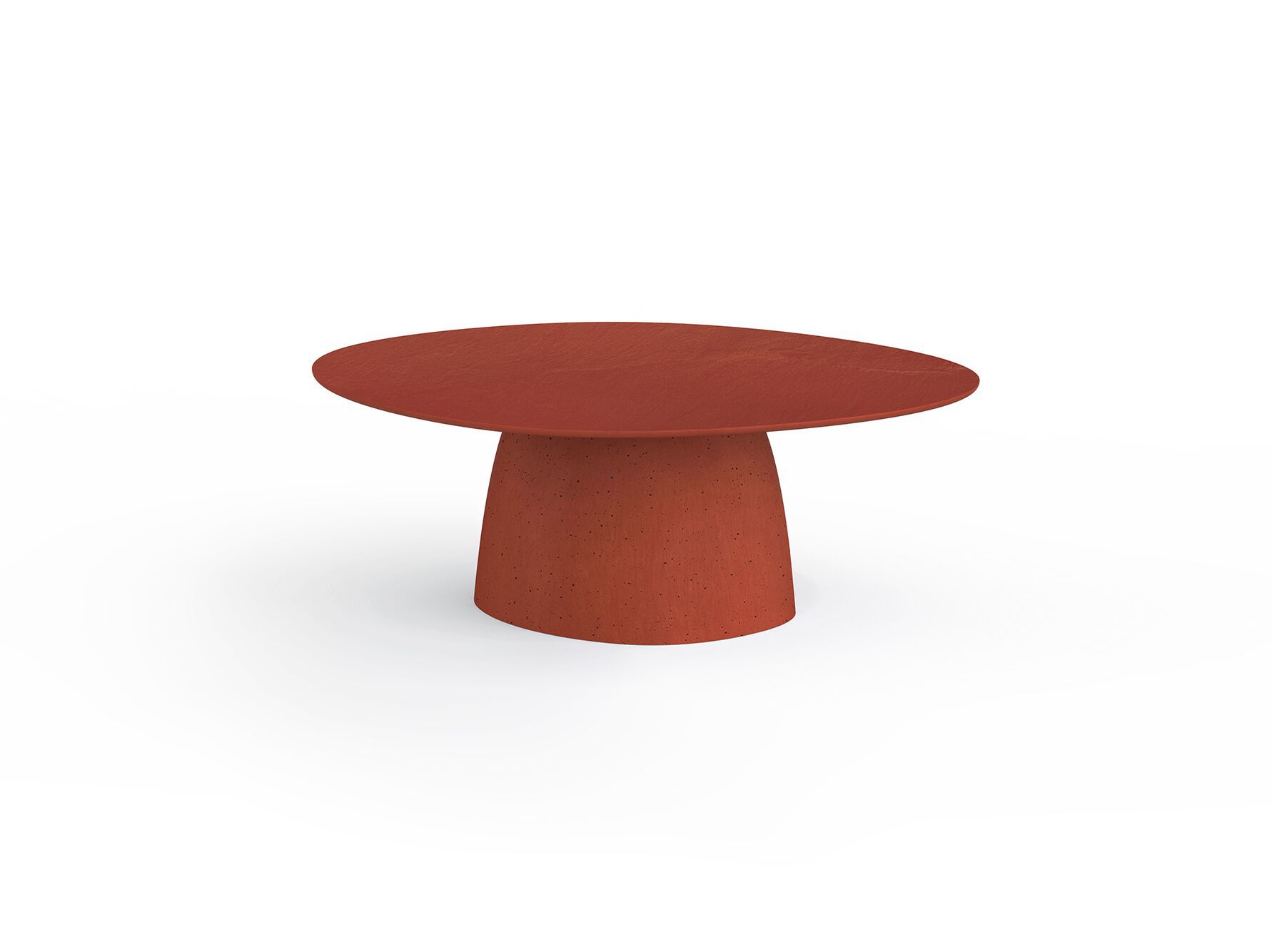 Бетонный круглый садовый столик Betoni Levit ARCH-00070886 - Вид №7