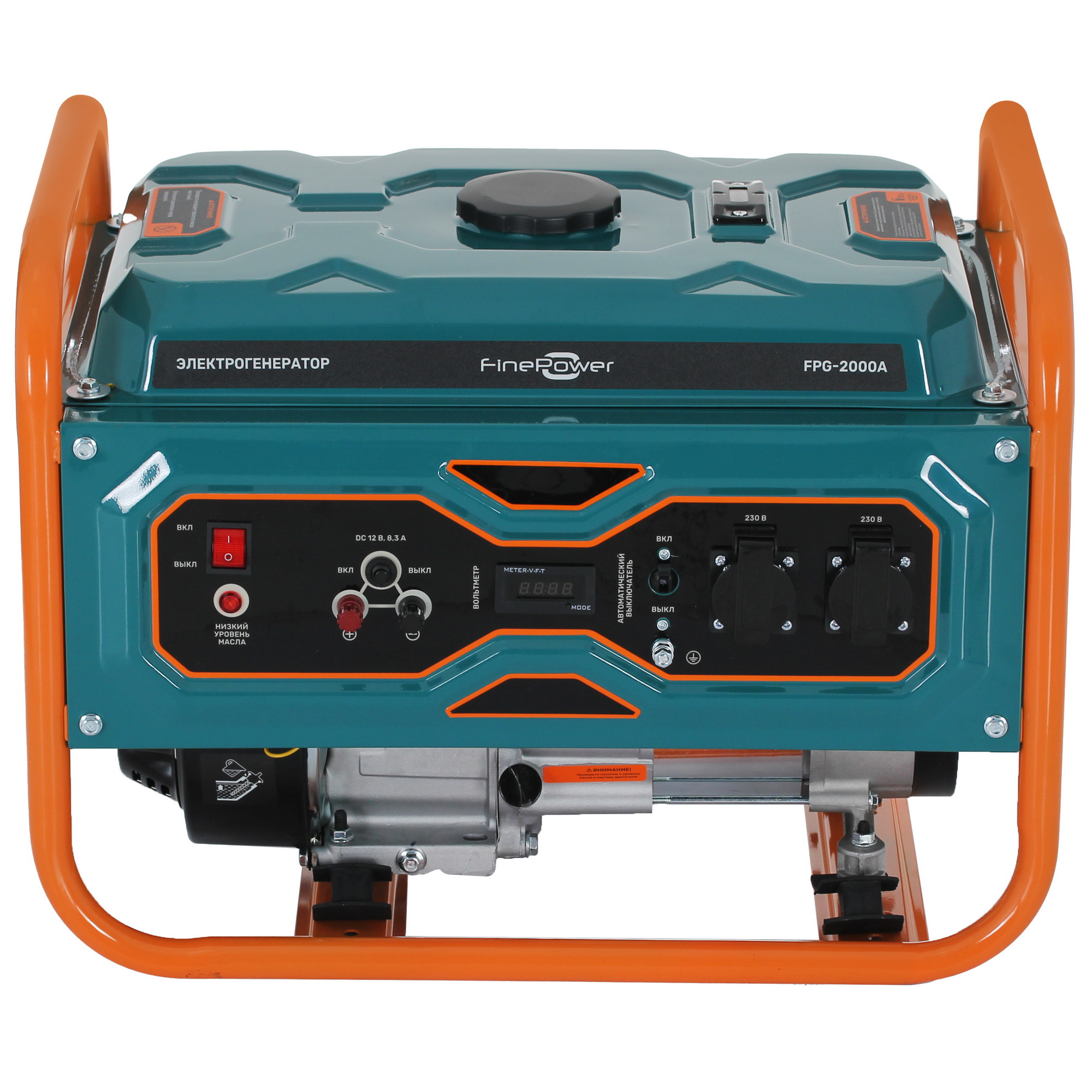 Электрогенератор   бензиновый FinePower FPG-2000A 4852507 STDN-0009054 - Вид №2