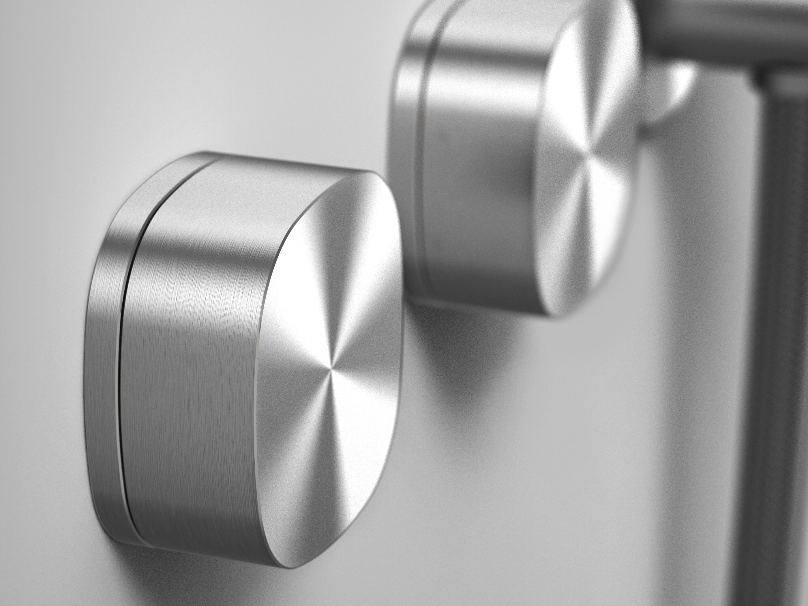 Набор для душа с 3 отверстиями из нержавеющей стали Quadrodesign супер ARCH-00081396 - Вид №4