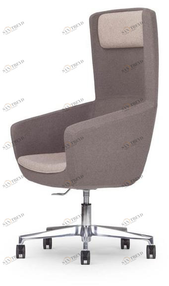 True Design Кресло исполнительное вращающееся с 5 спицами на колесиках Arca Aa609c