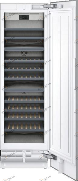Gaggenau Вертикальный встраиваемый винный холодильник на 50-100 бутылок класса а + Vario cooling 400 Rw 466 304 