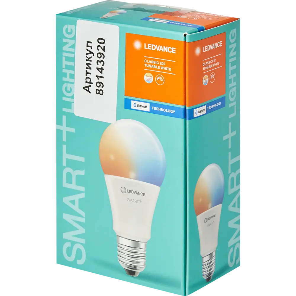 Лампа умная светодиодная Osram Smart Plus E27 220-240 В 9 Вт груша матовая 806 лм, изменение оттенков белого 89143920 STLM-2028445 LEDVANCE  - Вид №4