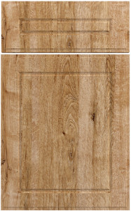 Фасады для кухни Классика Фрезеровка «Петергоф» Дуб бонифачо глянец ПЭТ №232