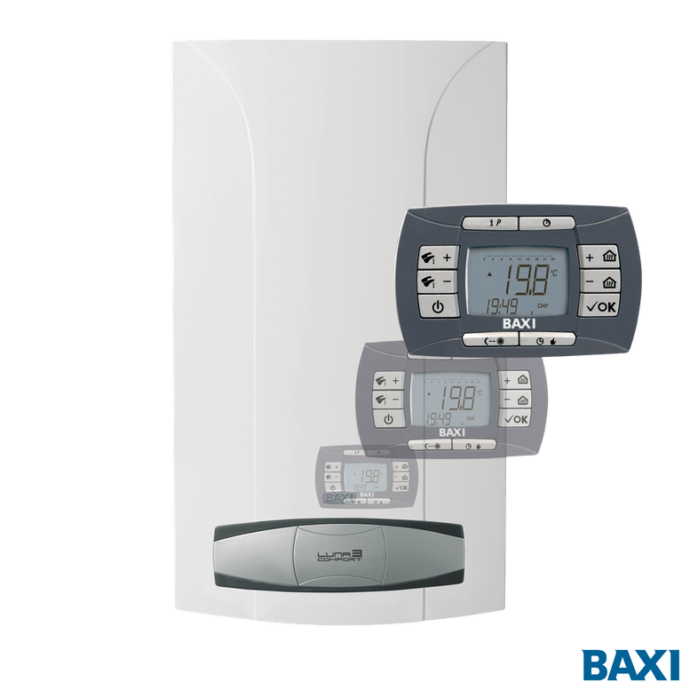 CSE45124358- Котел газовый настенный BAXI LUNA-3 Comfort 1.240 i BAXI  - Вид №1