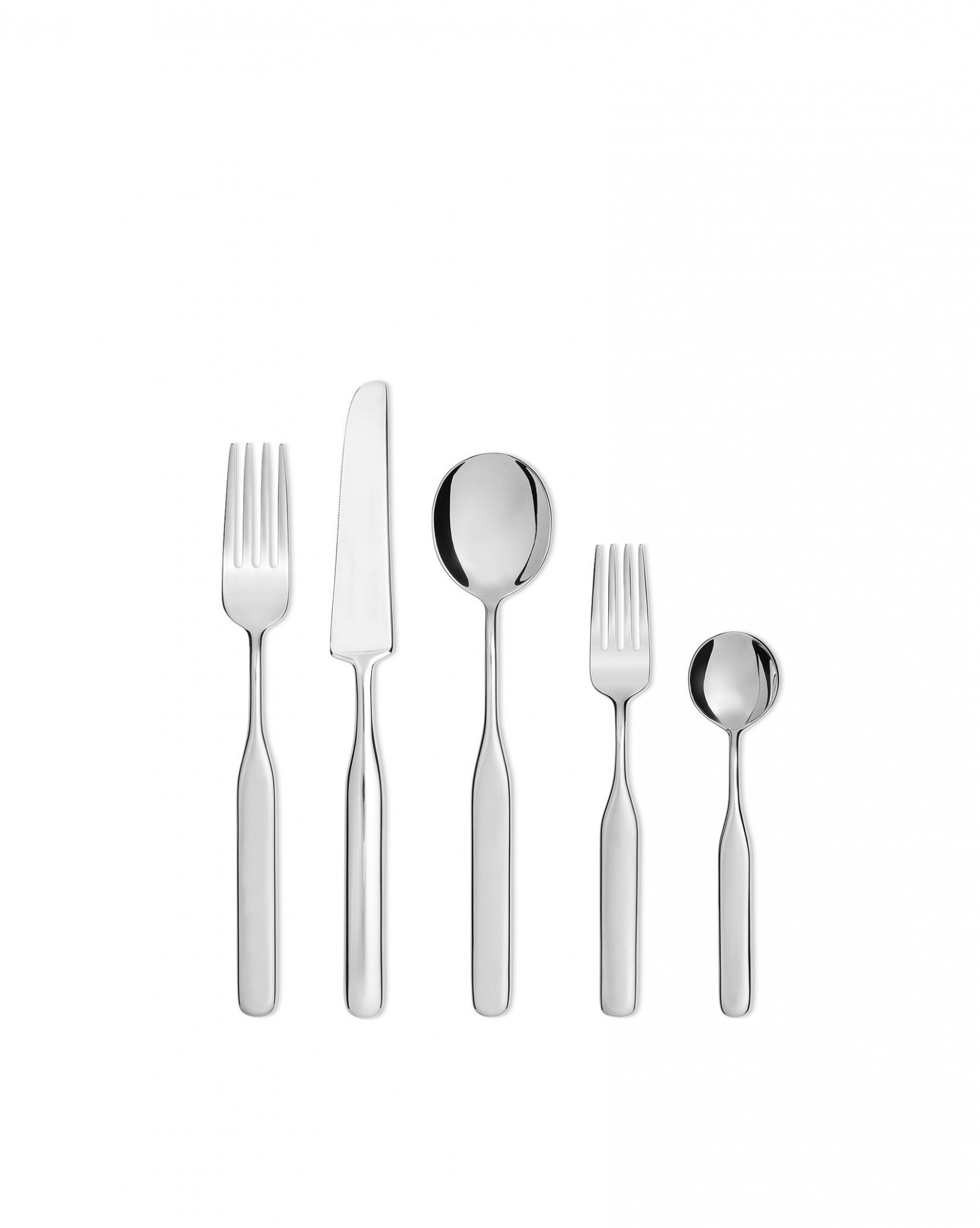 IS02S5 Набор столовых приборов Alessi Италия Collo-alto