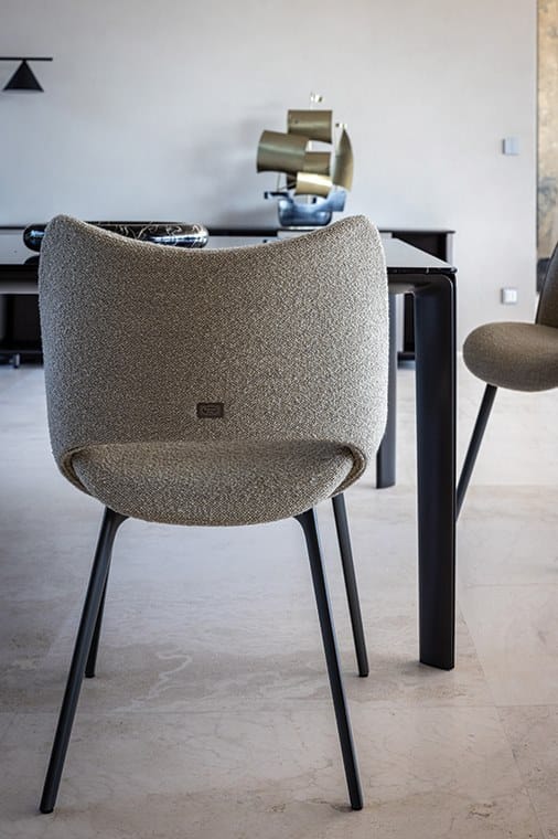 Мягкий стул из ткани Poltrona Frau коллекция-диваны и кресла ARCH-00091886 - Вид №7