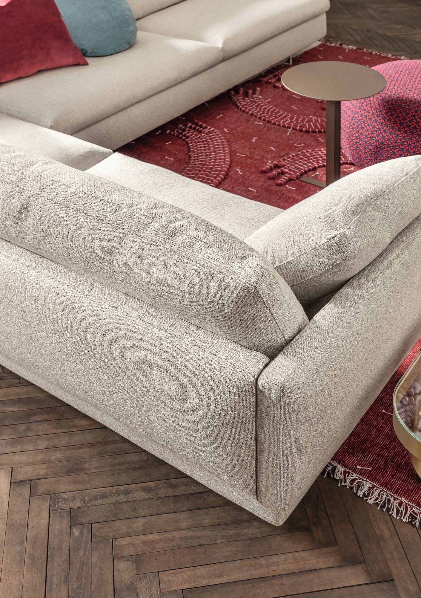 Кожаный диван Saba Italia VOYAGE ARCH-00143907 - Вид №6