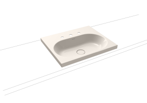 Умывальник KALDEWEI Сталь эмалированная 3055 212 пергамон