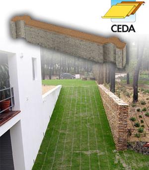 CEDA Бетонная решетка, покрытая травой sun-id-1355971 - Вид №15