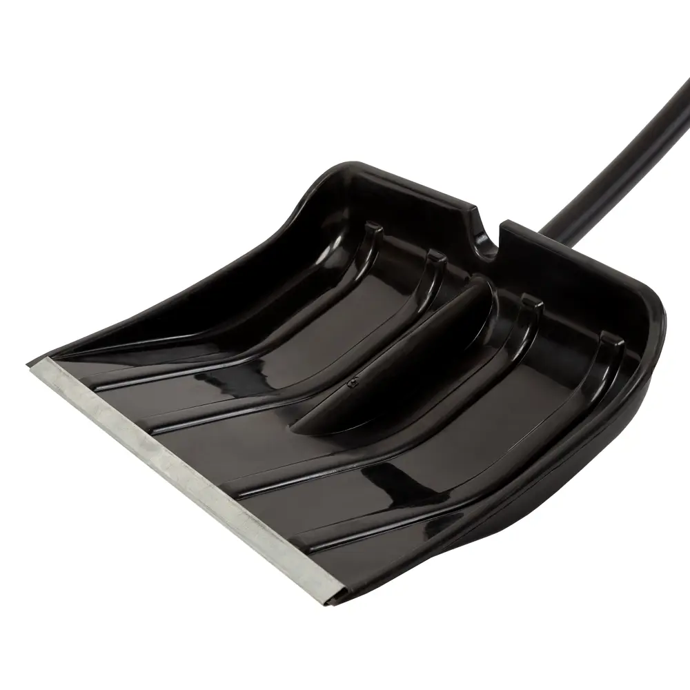 Лопата для уборки снега Павловская заря Prof 49x155 см полипропилен с черенком STLM-2034140 - Вид №1