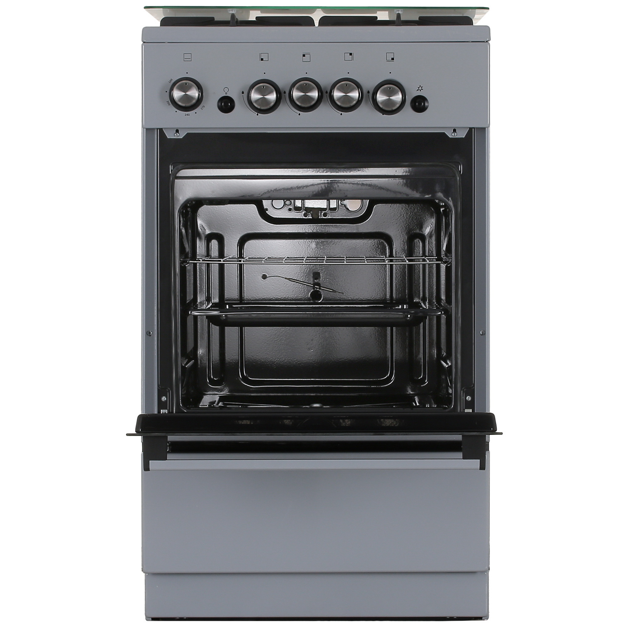 9082366 Газовая плита DEXP G25-1G серый STDN-0040825 - Вид №7